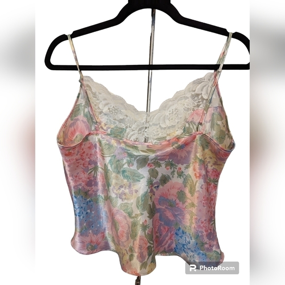 Victoria's secret vintage floral cami sz M - Picture 2 of 4